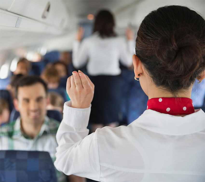 Flight attendant / Stewardess trainings
